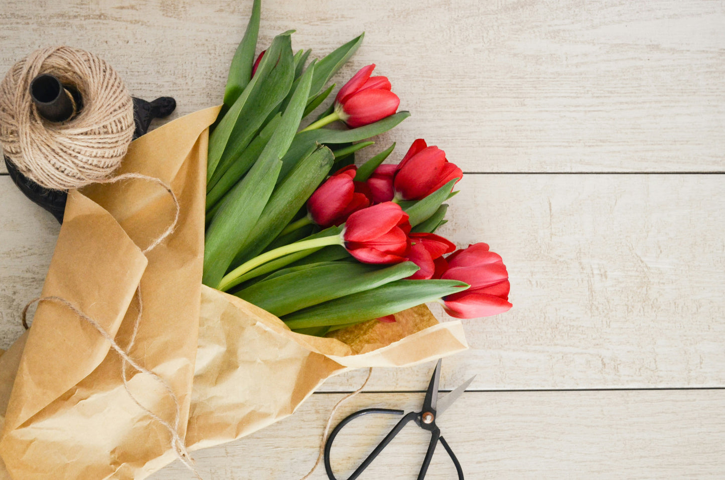 Weekly local delivery - Wrapped in-season, local flowers