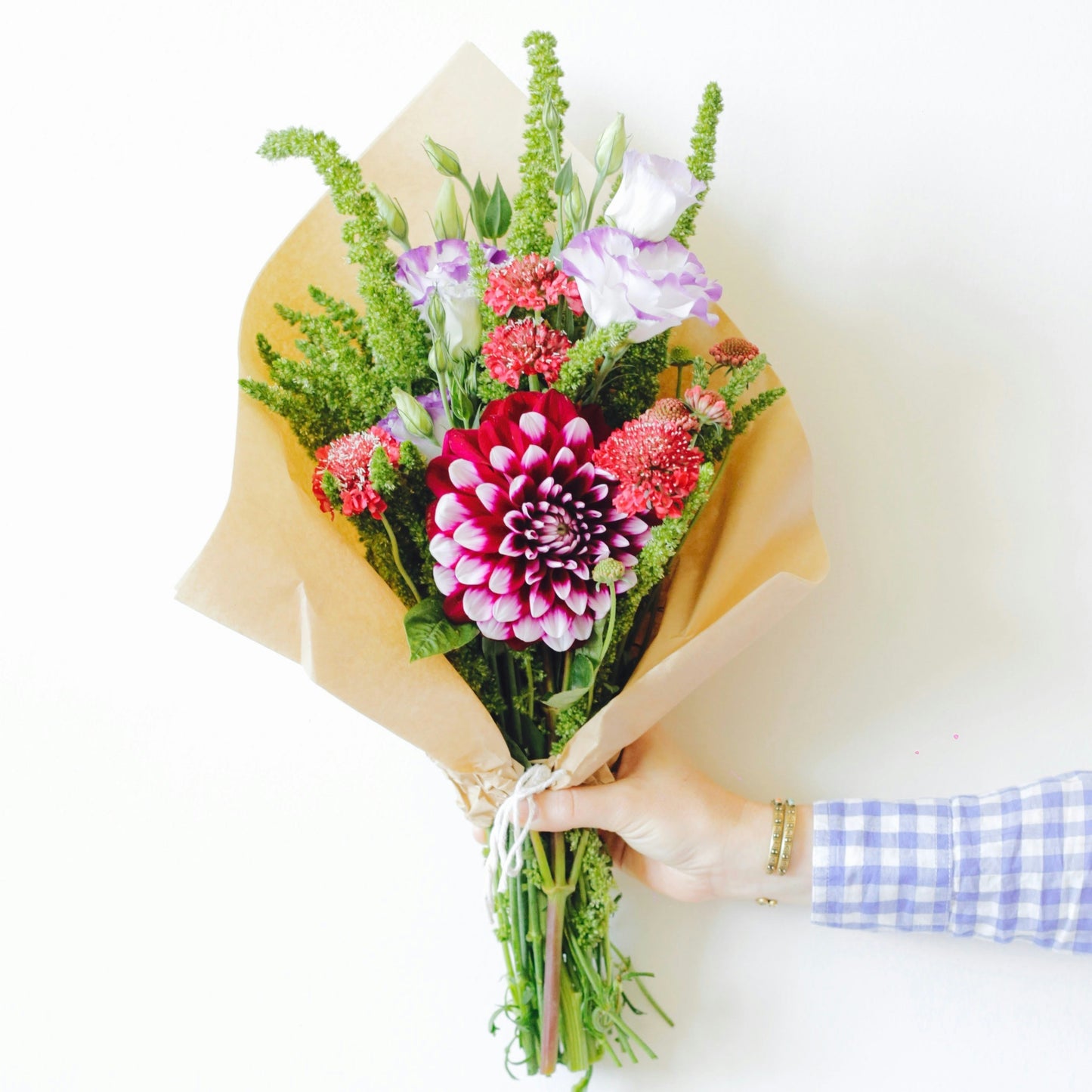 Weekly local delivery - Wrapped in-season, local flowers