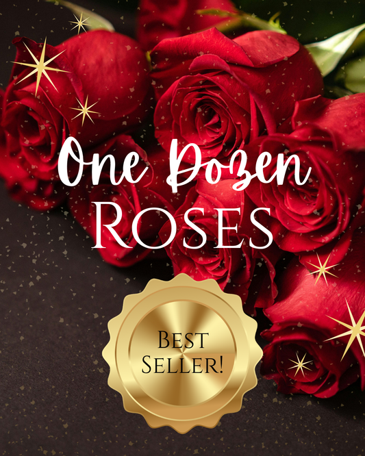 One Dozen Premium Roses for Valentine's Day