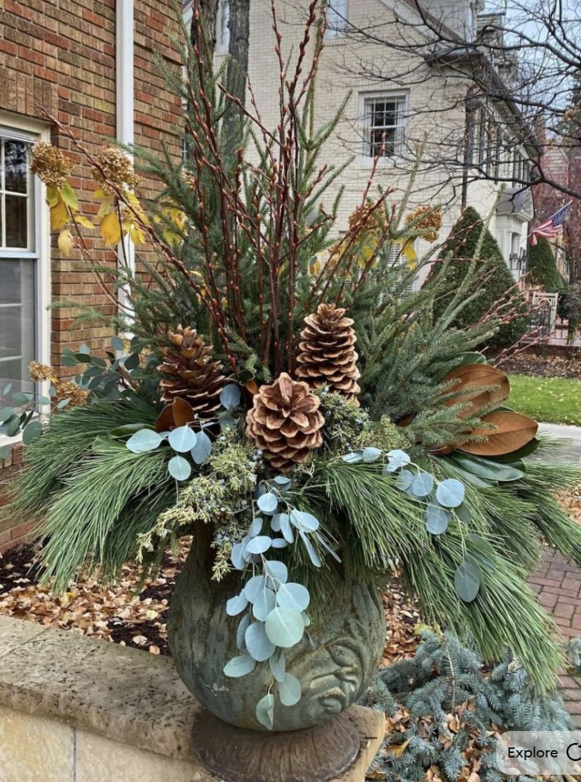 Winter Outdoor Planter Workshop