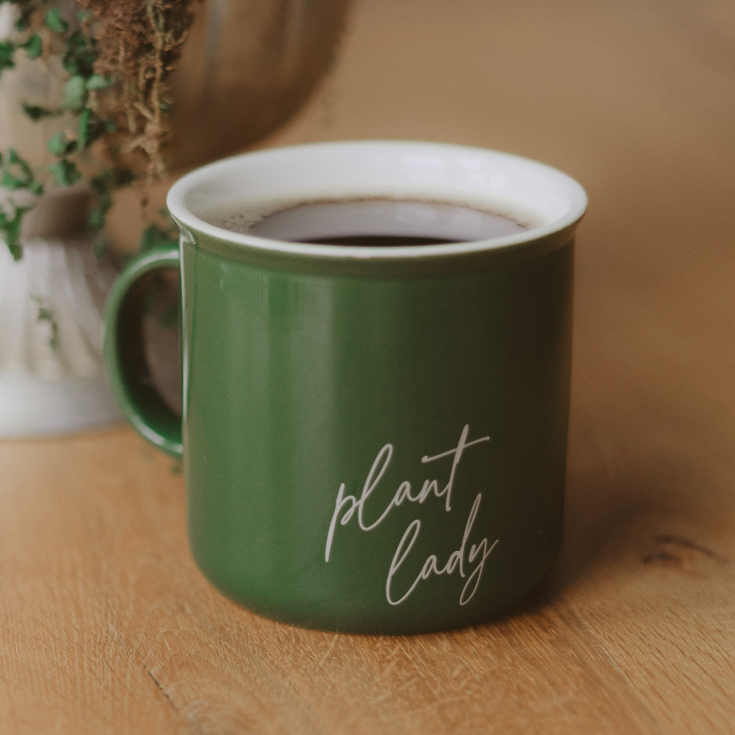 Plant Lady 11oz Campfire Coffee Mug - Home Decor